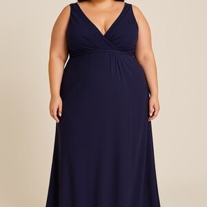 SORELLA VITA Deep Purple Maxi Dress